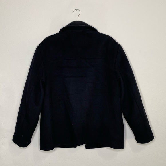 RAINFOREST Men’s Wool Black Zip Up Jacket Size M - Picture 3 of 4